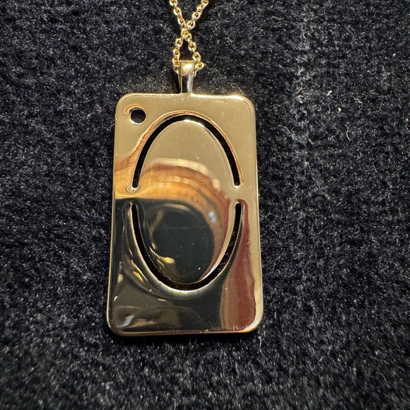 Free People World Tarot Gold Necklace 18–21 in NWOT - Picture 3 of 4